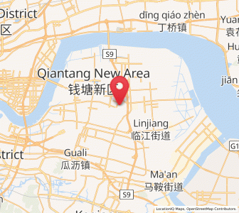Map of Xinwan, Zhejiang