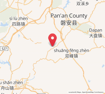 Map of Xinwo, Zhejiang