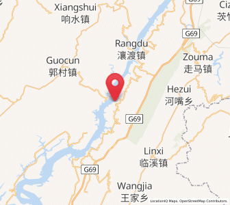 Map of Xinxiang, Chongqing