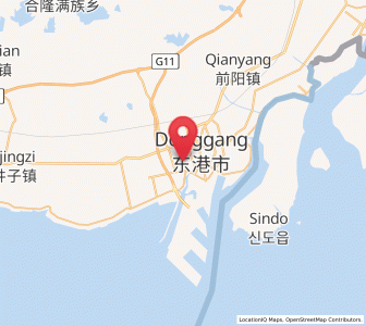 Map of Xinxing, Liaoning