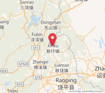 Map of Xinxu, Guangdong