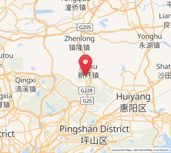 Map of Xinxu, Guangdong