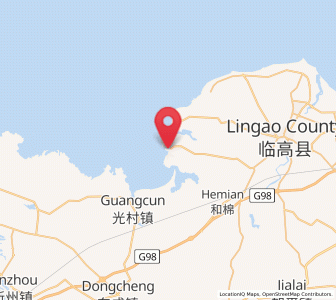 Map of Xinying, Hainan