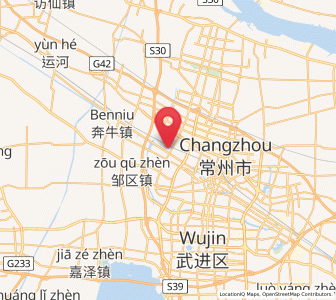 Map of Xinzha, Jiangsu