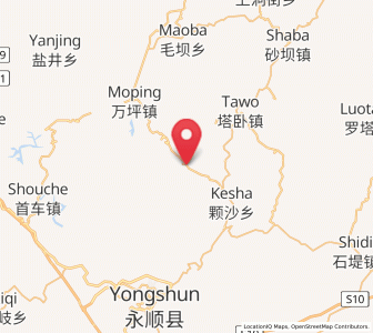 Map of Xinzhaiping, Hunan