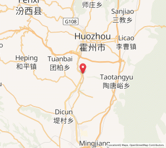 Map of Xinzhi, Shanxi