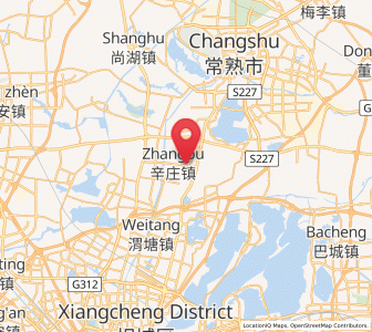 Map of Xinzhuang, Jiangsu