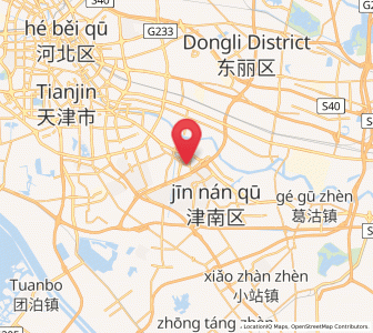 Map of Xinzhuang, Tianjin