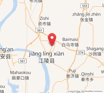 Map of Xionghe, Hubei