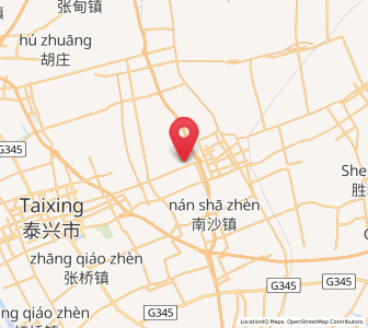Map of Xiqiao, Jiangsu