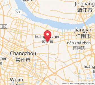 Map of Xishiqiao, Jiangsu