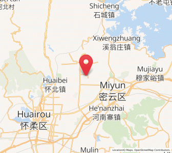 Map of Xitiangezhuang, Beijing