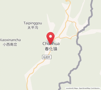 Map of Xitumenzi, Jilin