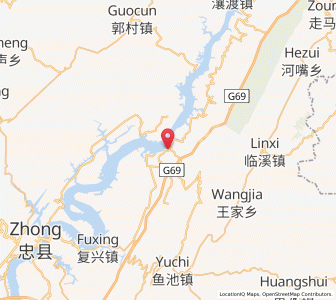 Map of Xituo, Chongqing