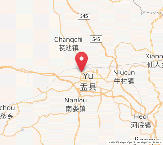 Map of Xiushui, Shanxi