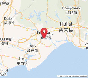 Map of Xixi, Guangdong
