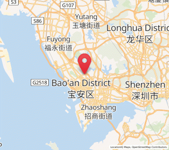 Map of Xixiang, Guangdong