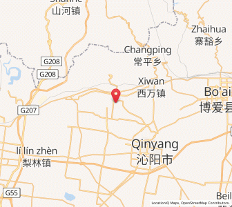 Map of Xixiang, Henan