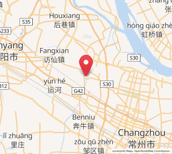 Map of Xixiashu, Jiangsu