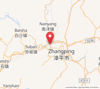 Map of Xiyuan, Fujian