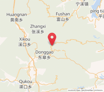 Map of Xiyuan, Zhejiang