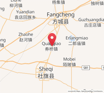 Map of Xuanqiao, Henan