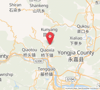 Map of Xu’ao, Zhejiang