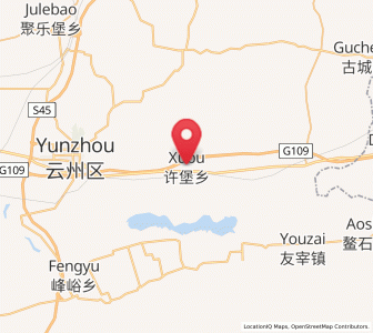 Map of Xubu, Shanxi