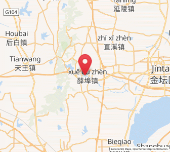 Map of Xuebu, Jiangsu