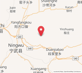 Map of Xuejiawa, Shanxi