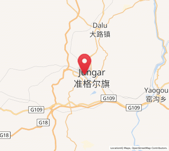 Map of Xuejiawan, Inner Mongolia