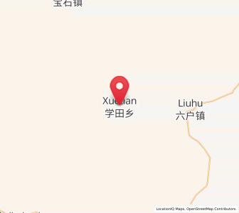 Map of Xuetian, Inner Mongolia