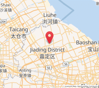 Map of Xuhang, Shanghai