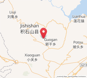 Map of Xuhujia, Gansu