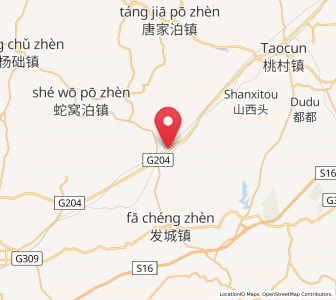 Map of Xujiadian, Shandong