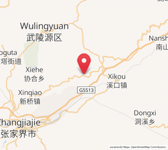 Map of Xujiafang, Hunan