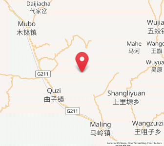 Map of Xujiahe, Gansu