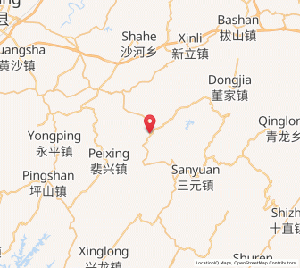 Map of Xumingsi, Chongqing
