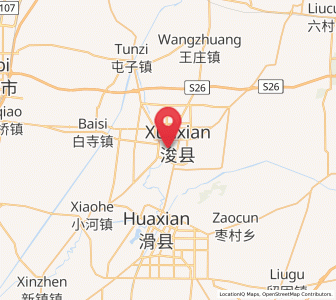 Map of Xun Xian Chengguanzhen, Henan