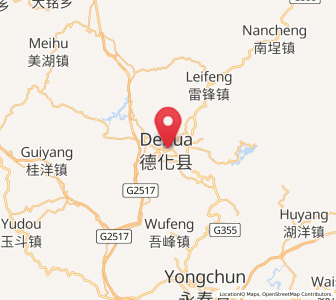 Map of Xunzhong, Fujian