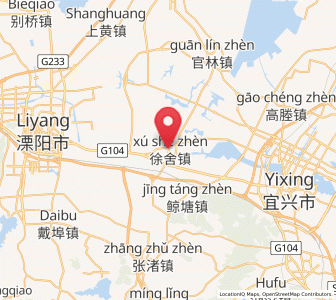 Map of Xushe, Jiangsu