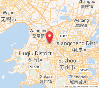 Map of Xushuguan, Jiangsu