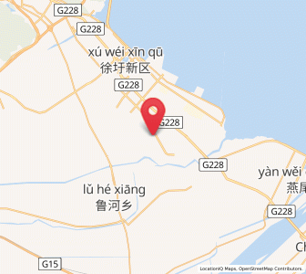 Map of Xuwei, Jiangsu