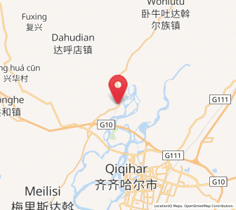 Map of Ya’ersai, Heilongjiang