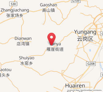 Map of Ya’erya, Shanxi