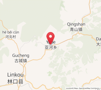 Map of Yahe, Heilongjiang