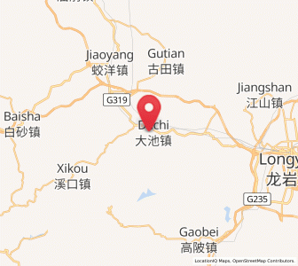 Map of Yajin, Fujian