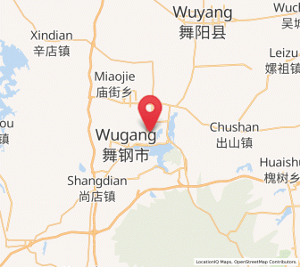 Map of Yakou, Henan