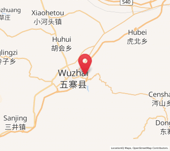 Map of Yancheng, Shanxi