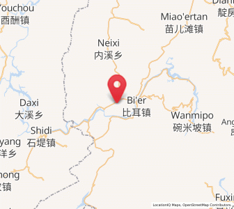 Map of Yanchong, Hunan